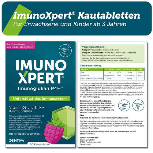 Imunoxpert Imunoglukan P4H Vit.D3 + Zink + Beta-Glukan - 2