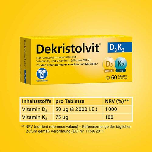 Dekristolvit D3K2 Tabletten - 5