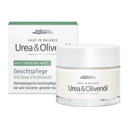 Haut in Balance Urea &amp; Oliven&ouml;l Gesichtspflege Creme  - 1