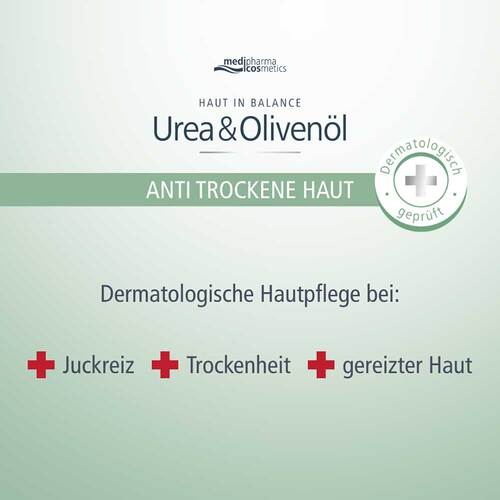 Haut in Balance Urea &amp; Oliven&ouml;l Gesichtspflege Creme  - 3