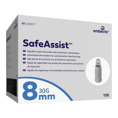 Safeassist Sicherheits-Pen-Nadel 8 mm - 1