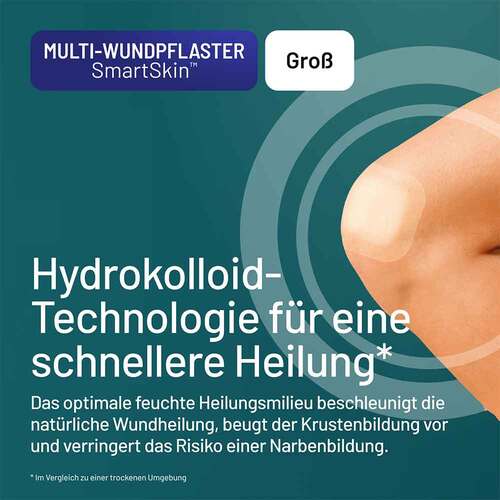 Compeed Multi-Wundpflaster Smartskin gro&szlig; - 4