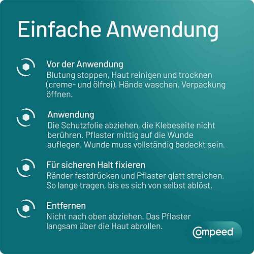 Compeed Multi-Wundpflaster Smartskin gro&szlig; - 5