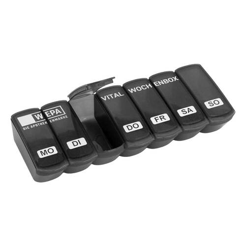Wepa 1x7 Vital Wochenbox grau - 1