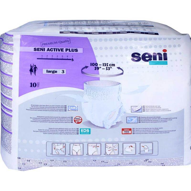 Seni Active Plus large 10 St online bei Pharmeo kaufen